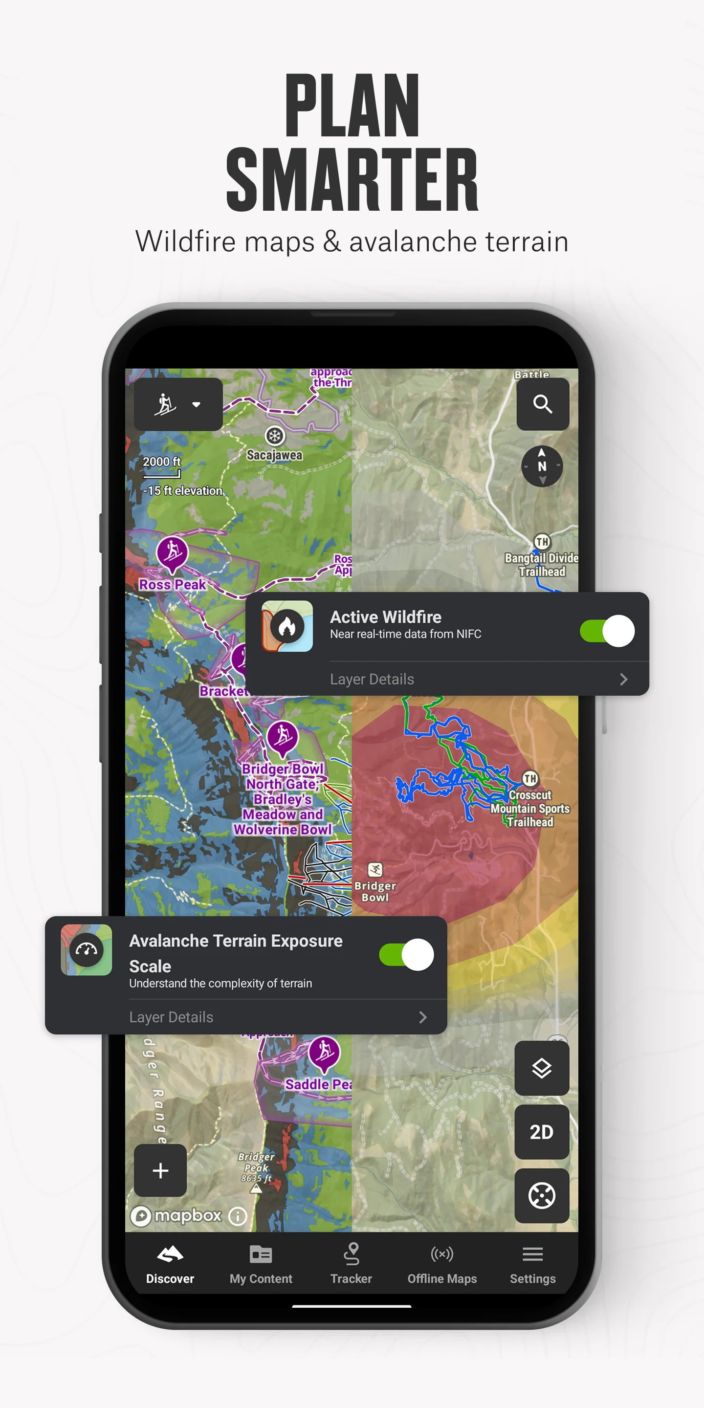 onX Backcountry Trail Maps GPS screenshot
